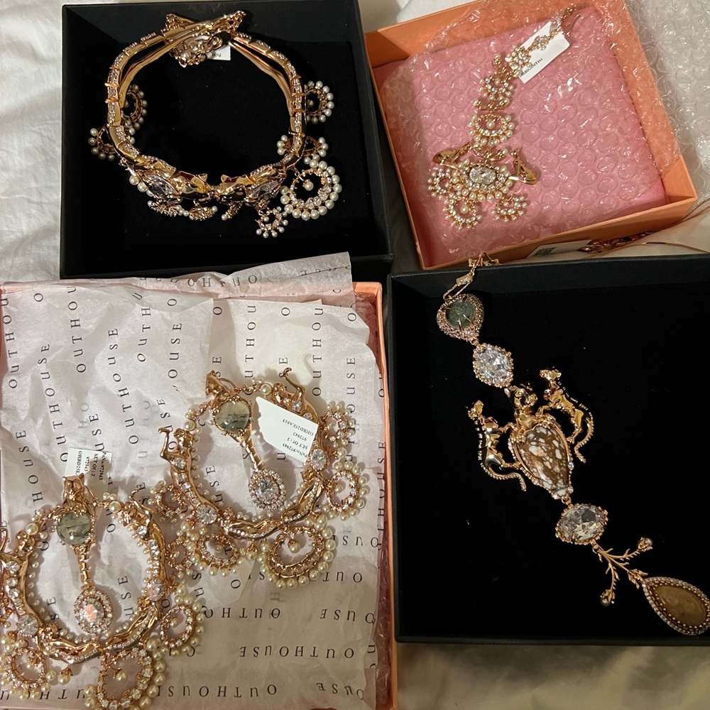 Indian bridal jewelry set